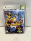 The Simpsons Hit and Run Xbox Platinum Hits CIB Microsoft Xbox 2003 Complete