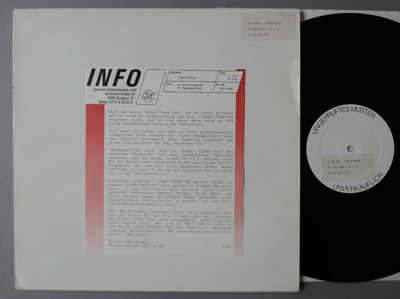 I Start Counting   Ra! Ra! Rawhide 12'' Promo Test pressing  Mute / Intercord M-