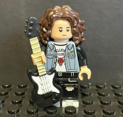 Custom Minifigur - Eddie (Stranger Things)