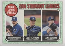 2017 Topps Heritage Minor League Edition Leaders Green 23/50 Jaime Schultz 7ka