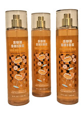 SUNSHINE MIMOSA FRAGRANCE MIST BODY SPRAY 8 OZ BATH BODY WORKS NEW 3 PACK LOT