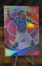 ⚾️ 2021 Panini Spectra WILLIAM CONTRERAS Rookie Card (RC)- Neon Pink /40 #167