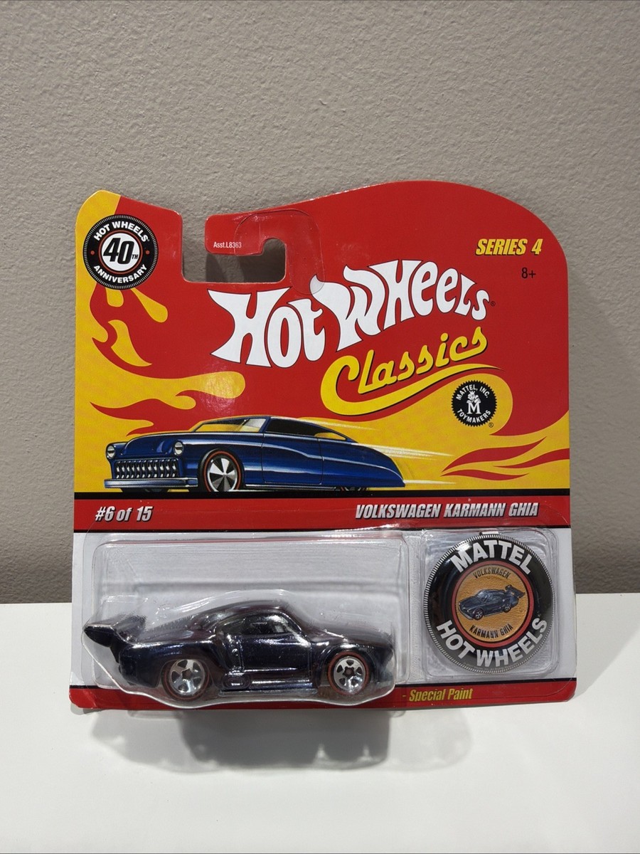 ミニカー Hot Wheels Classics Volkswagen Karmann Hot Wheels Classics Series 4: VOLKSWAGEN KARMANN GHIA – ORANGE ミニカー