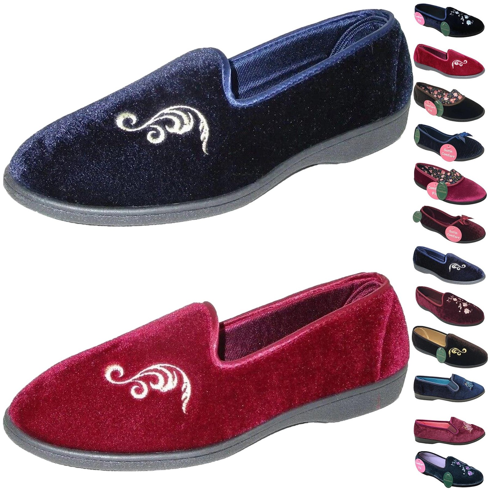 SAOLA Mocassino donna donna suola rigida interno esterno ciabatte scarpe comode nuove