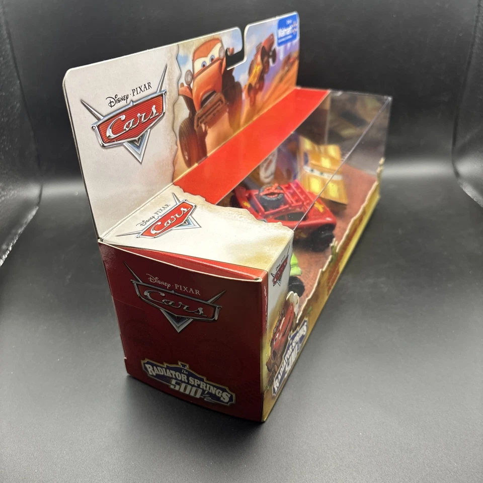 Disney Pixar Cars resortes de radiador 500 1/2 paquete de 3 Shifty, Ramone, McQueen Mattel Foto 4 de 4