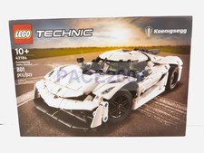 LEGO TECHNIC: Koenigsegg Jesko Absolut White Hypercar (42184) for