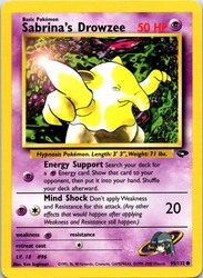 Sabrina's Drowzee 95/132 Gym Challenge