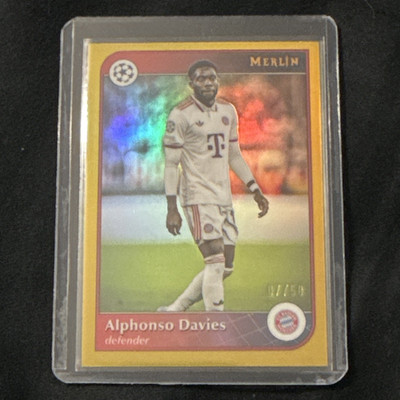 Topps Merlin Collection UEFA Champions League 2021 Alphonso Davies #67 /50