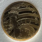 2015 Cook Islands $5 Liberty Gold Coin 1/10 Oz - .240 – READ DESCRIPTION -