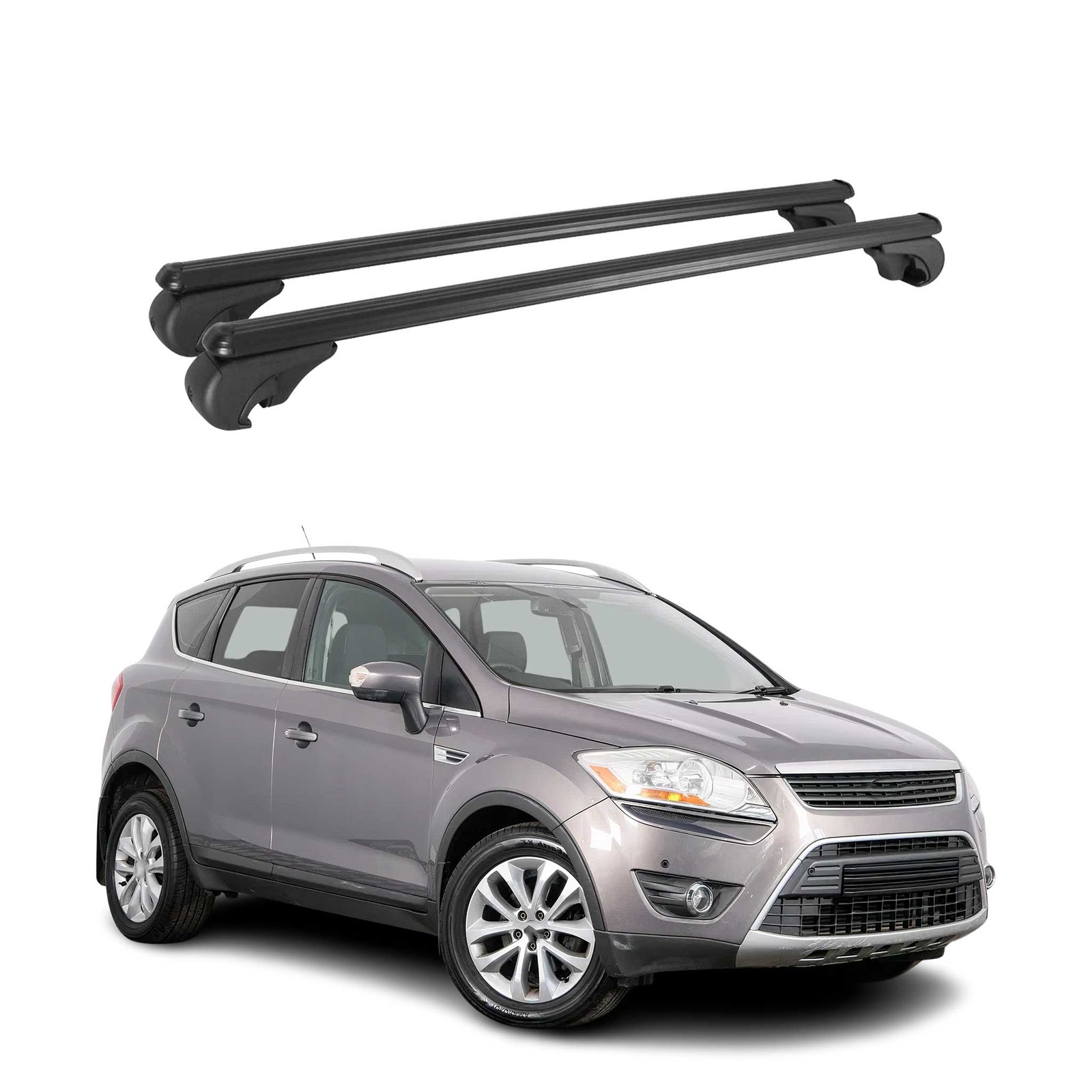 Barres de toit aérodynamiques Ford Kuga 2008-2012