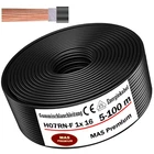 5-100m H07RN-F 1x16 rubber hose line construction site cable flexible for dev...