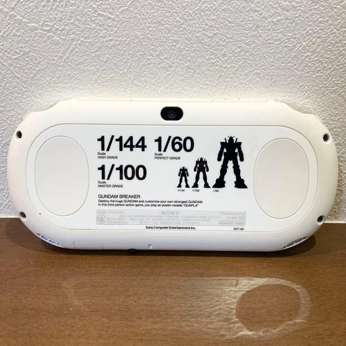 PS Vita Gundam Breaker Starter Pack PCH-2000 Console PSV Slim
