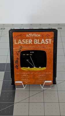 Atari 2600 - Laser Blast (1981) - Damaged