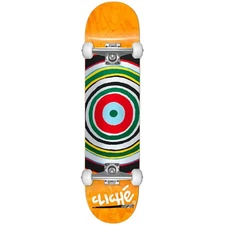 Cliche Painted Circle 8.25" x 32" Skateboard Complete + Wheels & Tensor Trucks