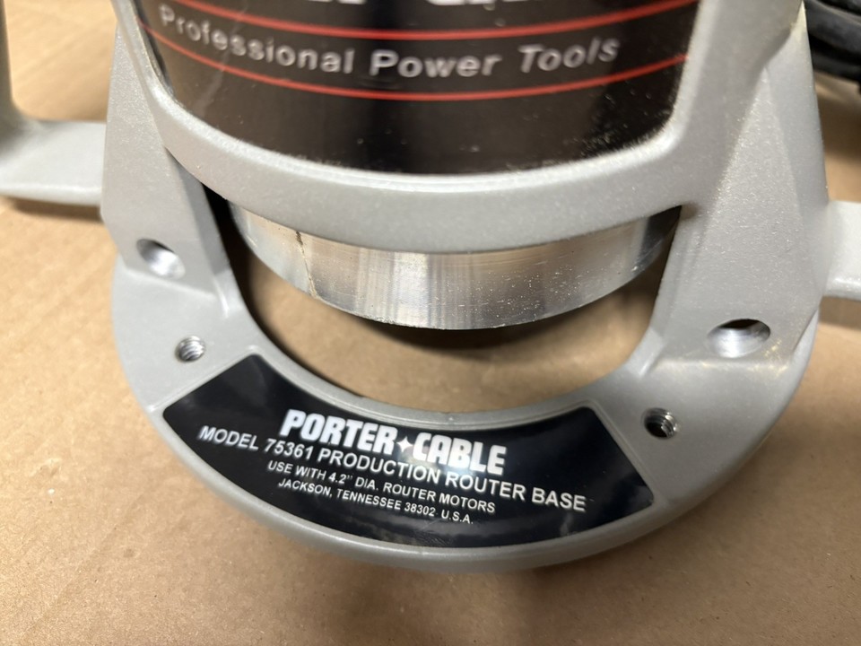 Porter Cable 75182 3 14 HP Type 1 Variable Speed Router Made in USA | eBay