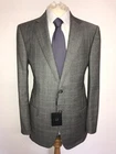 DUNHILL - Mens GREY Checked WOOL SUIT - 44 Reg - W36 L36 - BNWT - STUNNING