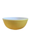 Pyrex 404 4Qt Nesting Mixing Bowl Vintage Yellow, 10"