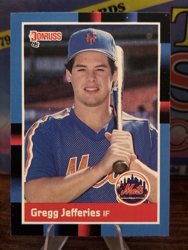 Gregg Jefferies #657 1988 Donruss card