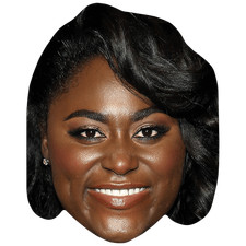 Danielle Brooks (Smile) Big Head. Larger than life mask.