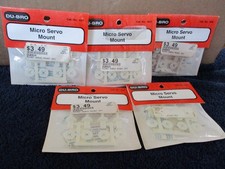 5 Du-Bro 924 Micro Servo Mount, RC R/C  Mounts NEW In Packages