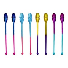2Pcs Connectable Rhythmic Gymnastics Stick Clubs for Practice Training Show