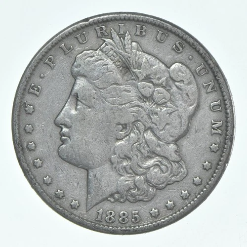 VG/F 1885 (P) Morgan Silver Dollar (1 coin) *8659