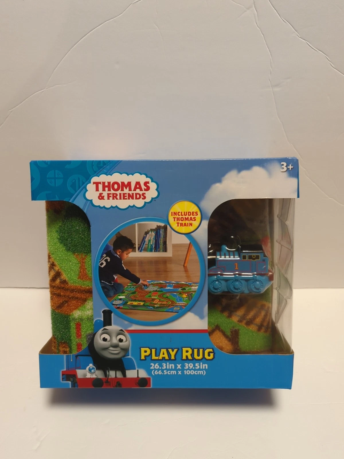 NEW Thomas The Tank Engine Play Mat No Slip 26.3" X 39.5" With A Thomas Engine