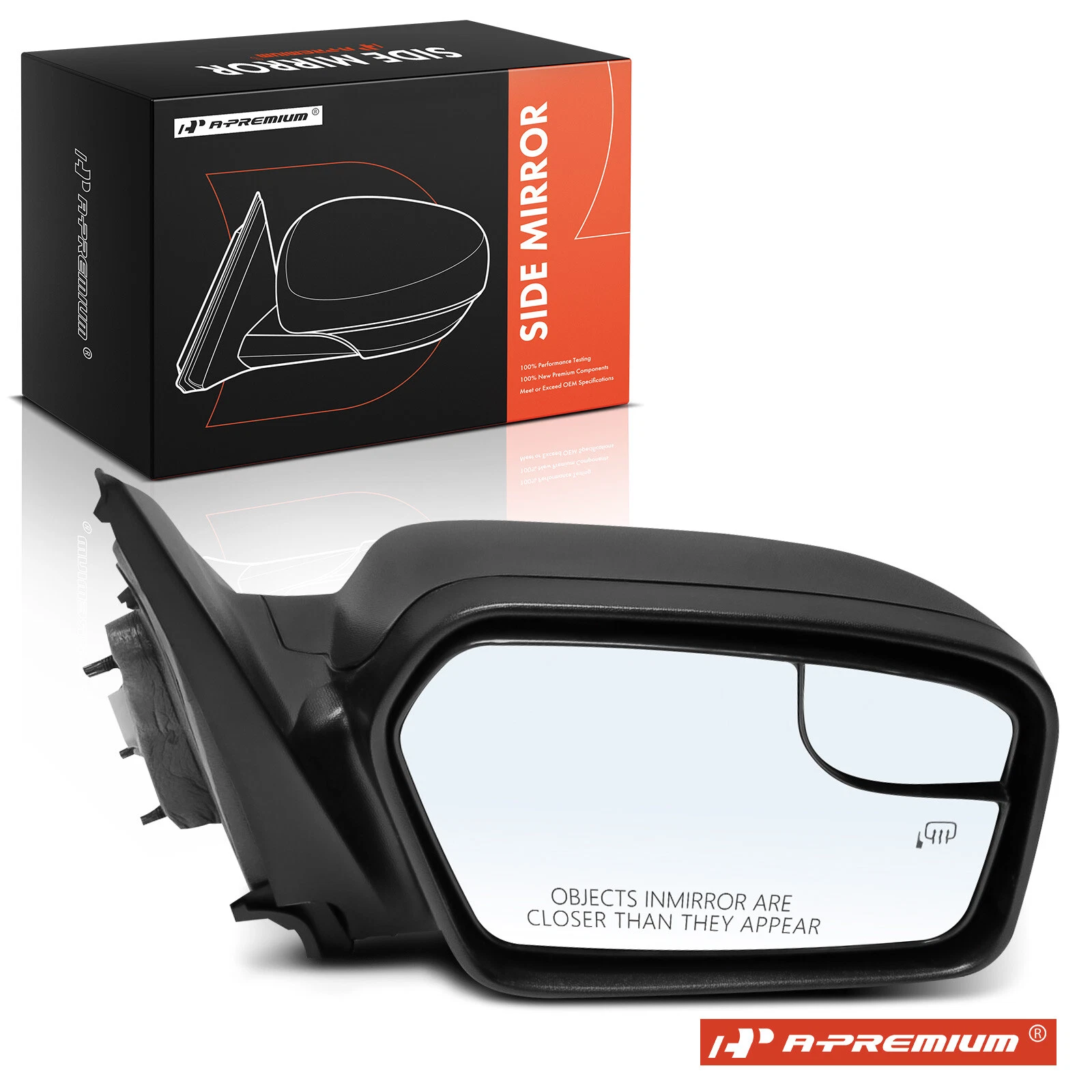 A-Premium Passenger Power Mirror w/Power Fold Blind Spot for Ford Fusion 11-12
Opens in a new window