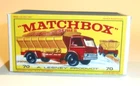 Matchbox Lesney No 70 Grit Spreader Empty Repro E Box