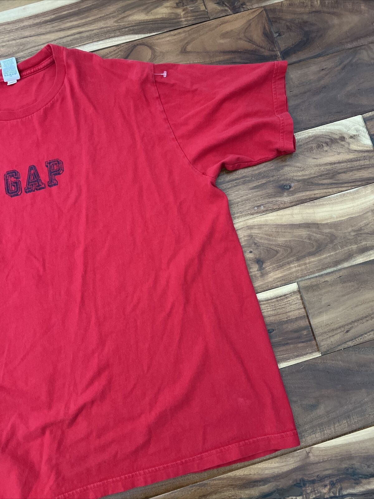 Vintage Gap T Shirt Mens Size XL Red Short Sleeve… - image 3