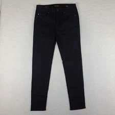 Vigoss Jeans Womens 28x28 Black Faded Wash Ace Skinny High Rise Denim