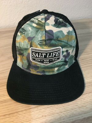 salt life camo hat