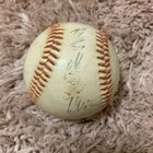 Ballon dédicacé Shigeo Nagashima Yomiuri Giants active era Showa baseball