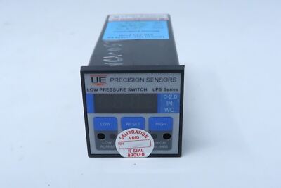UE Precision Sensors LPS2WP42 - Low Pressure Switch, 12-24 VDC