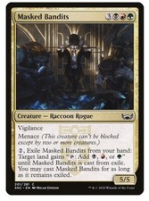 NM Masked Bandits, MTG, Streets of New Capenna, Magic the Gathering, 201
