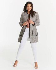 Helene Berman Lightweight Fringe Jacket Size 14 Bnwt