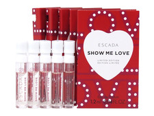ESCADA SHOW ME LOVE EDP 1.2ml .04fl oz x 5 PE...