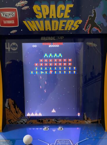 Arcade 1Up Space Invaders with 60 Games! Donkey Kong Ms Pac-Man Galaga - Picture 9 of 13