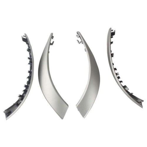 4x Copri Maniglia Porta Interna Argento Auto per BMW Serie 3 4 3GT 2013-2018 2017 - Foto 6 di 12