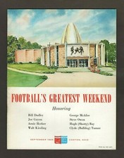 1966 Pro Football Hall of Fame Weekend Program, Canton, OH  A1385   