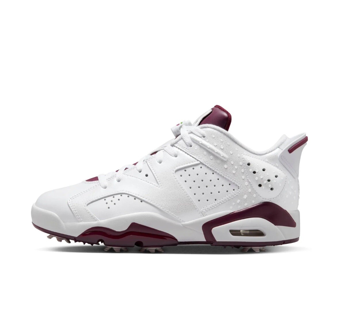 NEW Air Jordan 6 Retro Men's Golf Shoes NRG Low Bordeaux