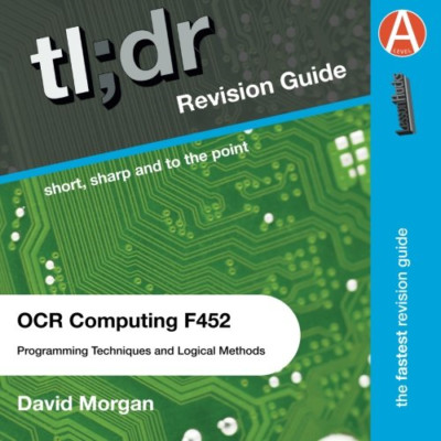 Tl;dr Computing as F452: Programming Techniques and Log - Paperback NEW Morgan,