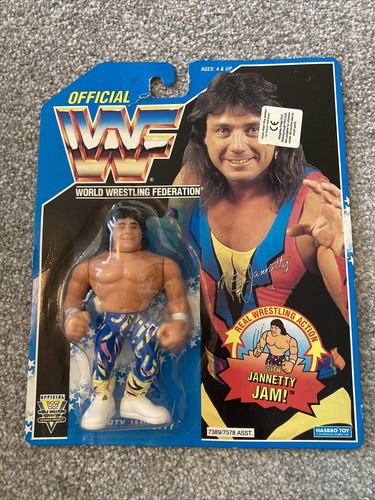 WWF Hasbro Series 10 Marty Jannetty Wrestling Figu...
