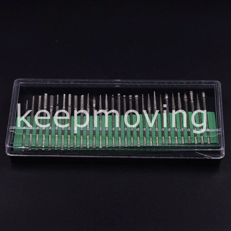 Dentist Lab Set Dental Diamond Burs Millers Tooth Drill Jewelers 2.35mm