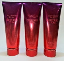 3 Mirrored Pom Victoria's Secret Fragrance Lotion 8 fl oz