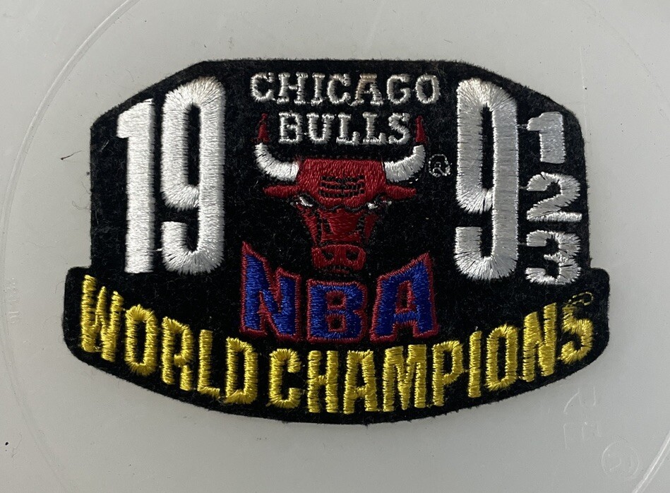 VTG Rare Chicago Bulls Three Peat NBA Patch | eBay
