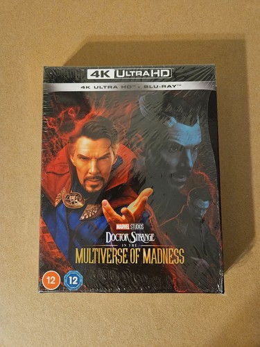 DOCTOR STRANGE MULTIVERSE OF MADNESS COLLECTORS EDITION 4K UHD BLU RAY STEELBOOK