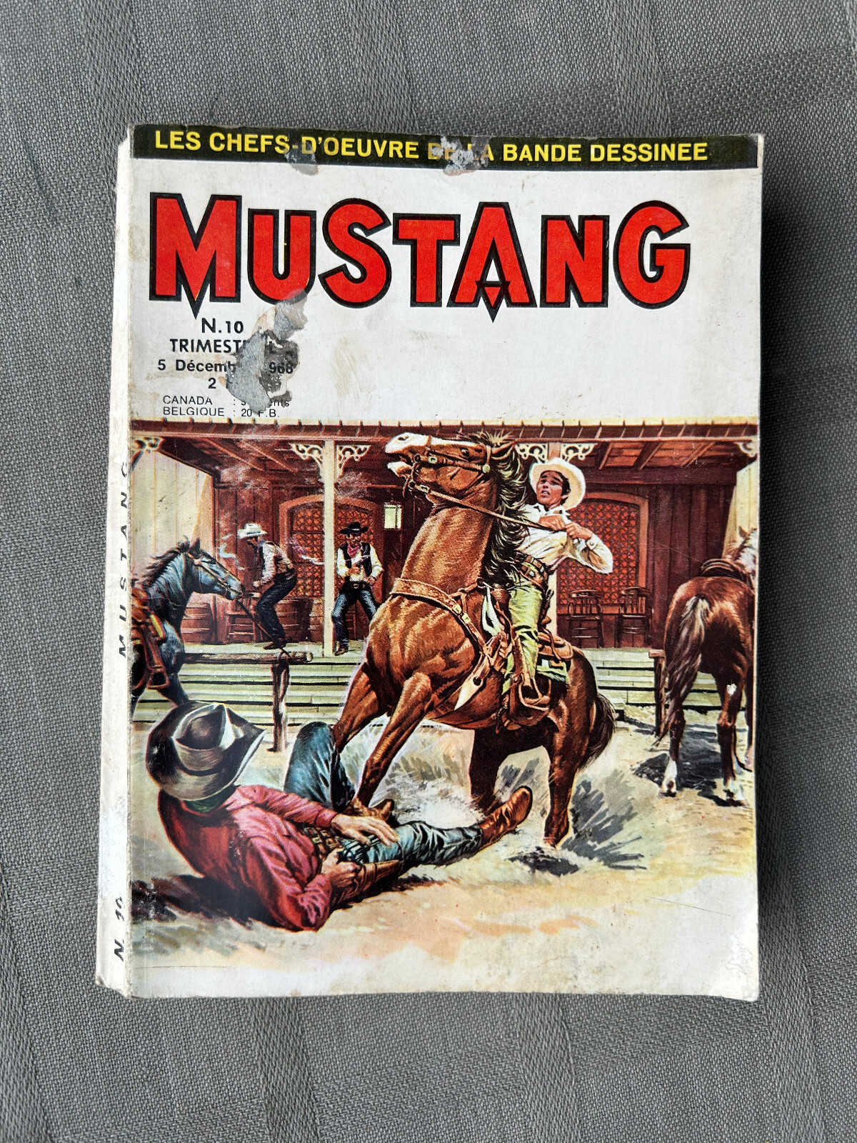 MUSTANG No 10 Roland Kondor Hot Rod Muffler Edition Lug 1968 Mint Condition