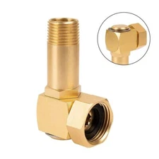 Garden Hose Adapter, Brass Replacement Part Swivel Hose Reel Parts Fittings