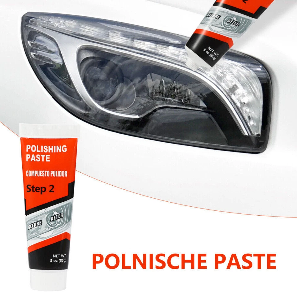 15X Scheinwerfer Polier Set, Politur-Set, Aufbereitungs-Set Scheinwerferpolitur - Bild 4 von 4